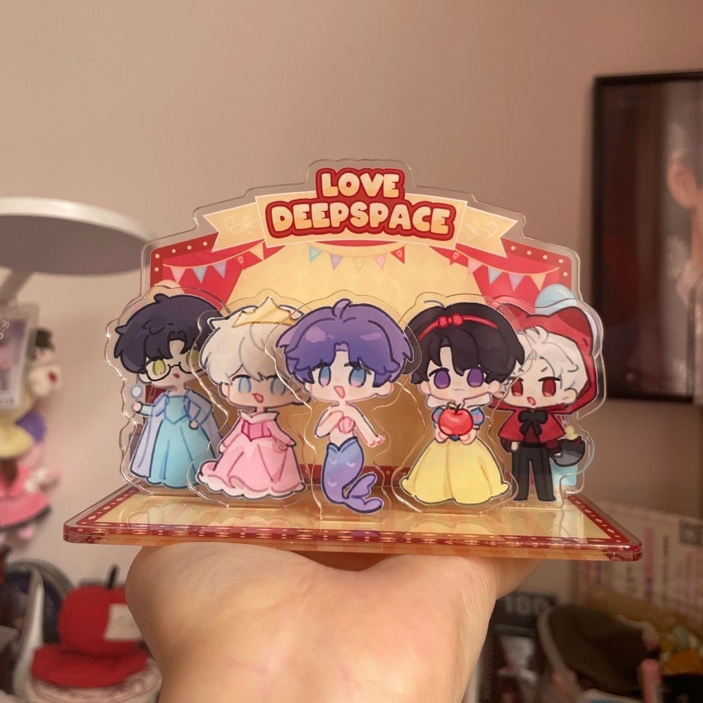 Love and Deepspace Princess Style Small Stand Game Merch Sylus Xavier Acrylic Standees