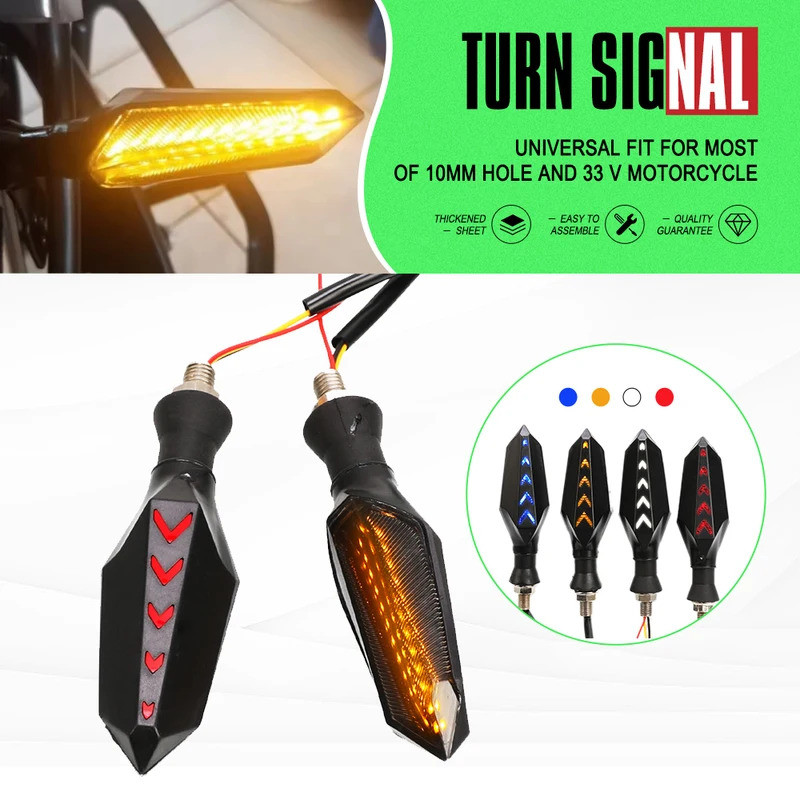 สําหรับ Kawasaki Z650 Z900 Z125 Pro Z700 2017-2024 Z-650/700 รถจักรยานยนต์ 12V LED ไฟเลี้ยวไฟกระพริบ