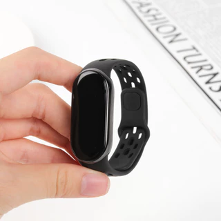 สายยาง for Smartwatch Xiaomi Mi Band 10 อุปกรณ์เสริมสร้อยข้อมือเข็มขัดกีฬาระบายอากาศนุ่ม for Smartwatch Miband 9 8 NFC