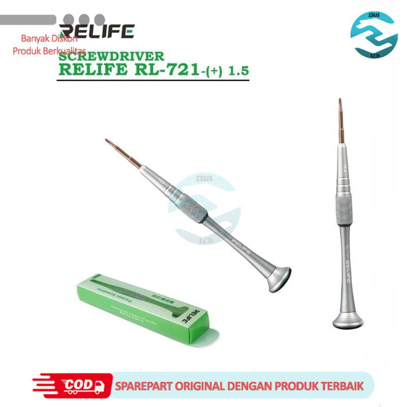 Relife ไขควง เครื่องมือ ไขควง Plus RL-721 (+) 1.5