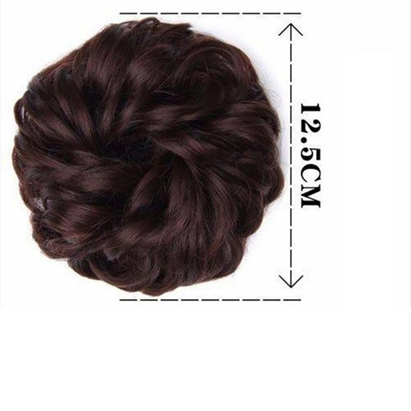 วิกผมแท้ผู้หญิง สไตล์เกาหลี ผมหยิกสวยพร้อมที่คาดผม ใช้งานได้หลากหลาย ดูเป็นธรรมชาติ ทรงผมมัดสูงน่ารัก - รูปที่ 7