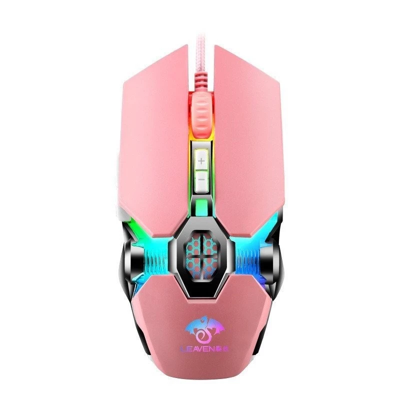 Fantech เมาส์เกมมิ่งแบบมีสาย ไฟ RGB Ergonomic thumbnail 9