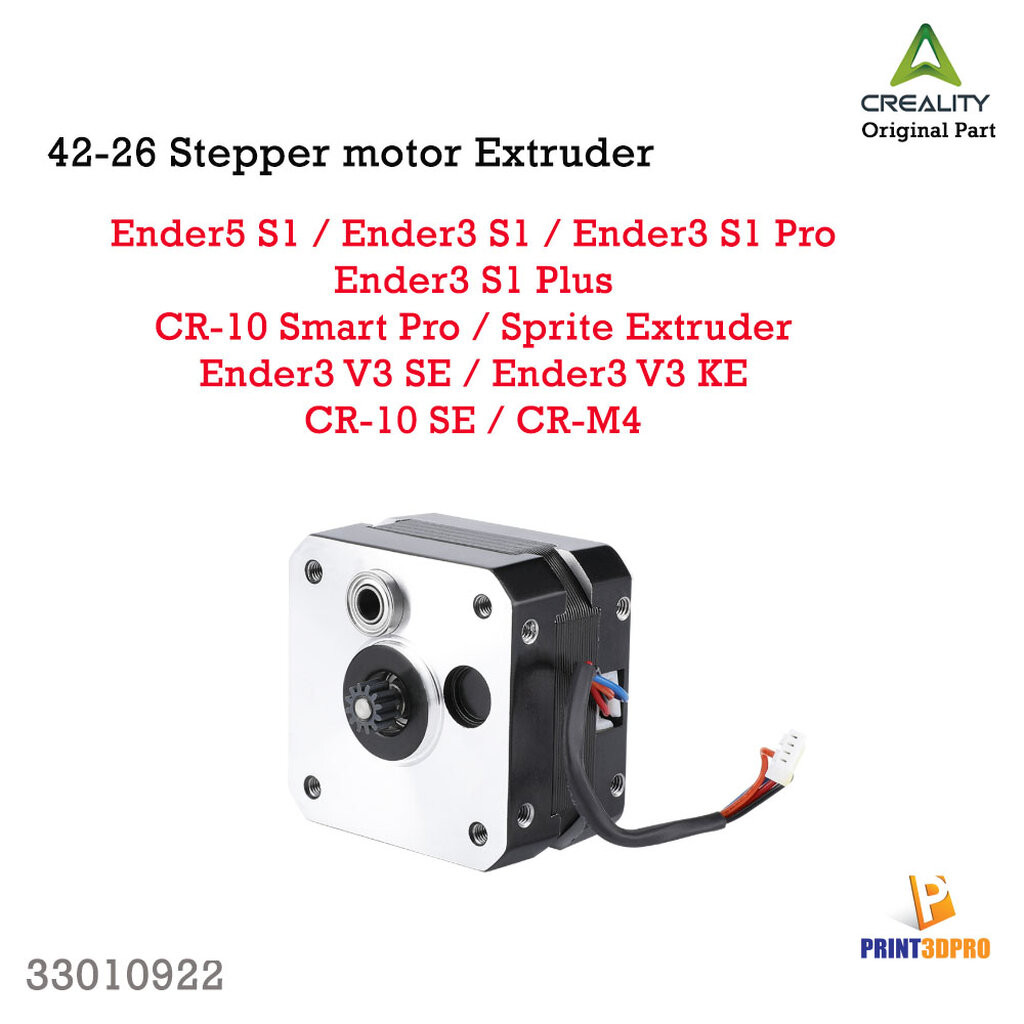 3D Printer Part 42-26 Stepper Motor 0.84A L4 Round For CR-M4.