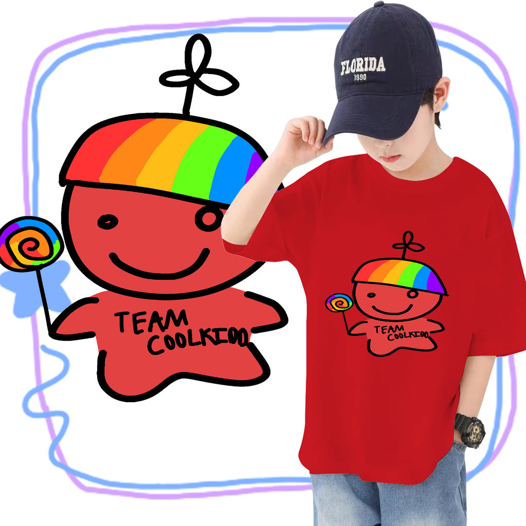 เสื้อยืดเด็ก coolkidd roblox ลายการ์ตูน ตัวละครเด่น