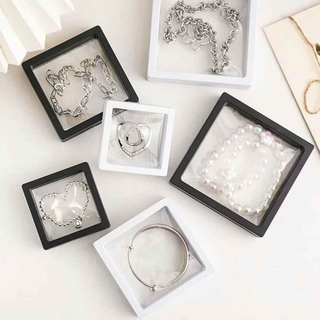 กล่องเครื่องประดับขนาดเล็กฟิล์ม PE โปร่งใส - กล่องเก็บเครื่องสําอาง-888ZA