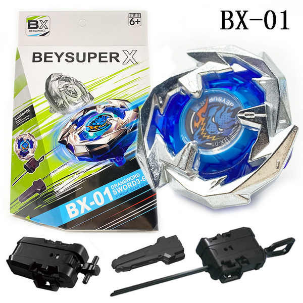 bayblade x beyblade x ของแท้ Cross-Border Burst Top X Series BX-01 Blue Dragon Attack Type Metal Com