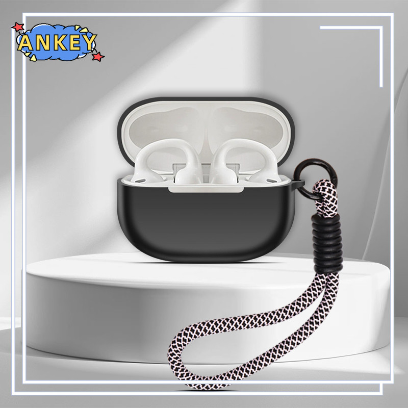 for 1MORE S20 Case Earphones Premium Silicone Cover Shockproof Accessible Charging Port With nylon r