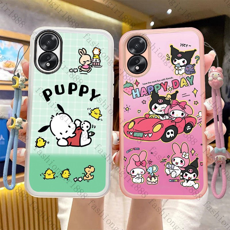 เคส oppo a18 เคสโทรศัพท์ oppo a38 พร้อมฟิล์มกันรอยเลนส์