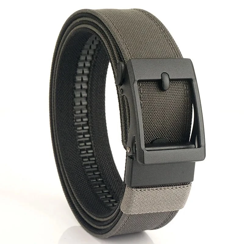 เข็มขัดวงล้อไนลอน 3.8 ซม. กว้าง Double-layer Hard เข็มขัดผู้ชาย 1100D ไนลอนโลหะหัวเข็มขัดอัตโนมัติ
