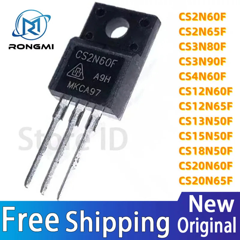 1-5PCS CS2N65F CS3N90F CS4N60F CS12N60F CS12N65F CS13N50F CS15N50F CS18N50F CS20N60F CS20N65F CS220F