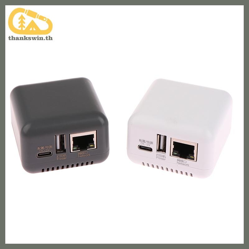 Thankswin Mini NP330 Network USB 2.0 Print Server (เครือข่าย/WIFI/BT/WIFI cloud Print Version) th