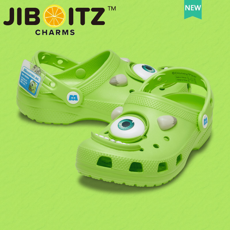 Monsters Inc Mike Classic Clog รองเท้าหัวโตเด็ก ลายการ์ตูนมอนสเตอร์ น้ำหนักเบา กันลื่น ระบายอากาศ ไซส์ C8-M11