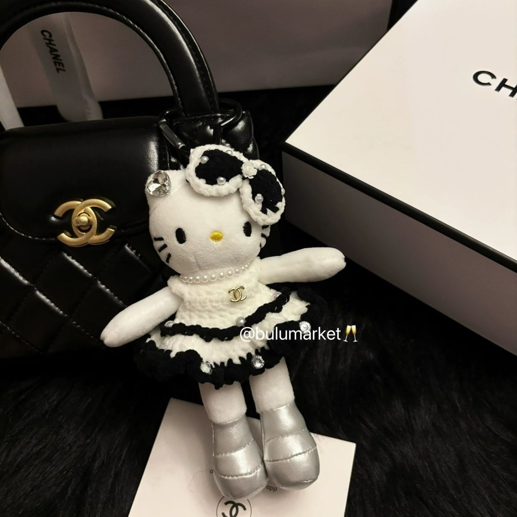 Original Long-Legged Chanel kt Bag จี้ตุ๊กตา ตุ๊กตาตุ๊กตา แฟนน่ารัก/z1.8