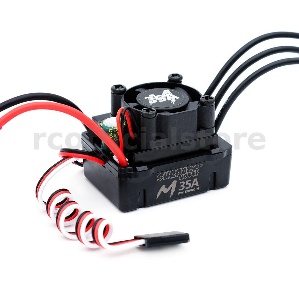 SURPASS-HOBBY M35A/M45A/M60A กันน้ํา Brushless ESC RTR รุ่นมาตรฐาน ESC