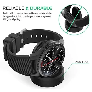 เหมาะสําหรับ Samsung Gear S3 Frontier S2 Watch Charger / Galaxy 46mm / 42mm Wireless Charger