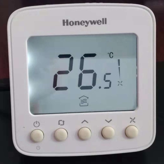 Honeywell LCD Thermostat TF228WN แผงเครื่องปรับอากาศกลาง พัดลม ตัวควบคุมหลอดดิสก์