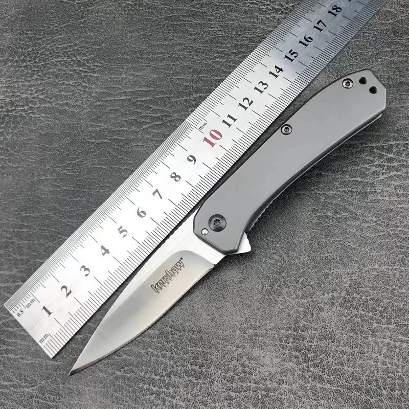 มีดพับ Kershaw3870 EDC แบบพกพา ความแข็งสูง ตั้งแคมป์เดินป่ากลางแจ้ง