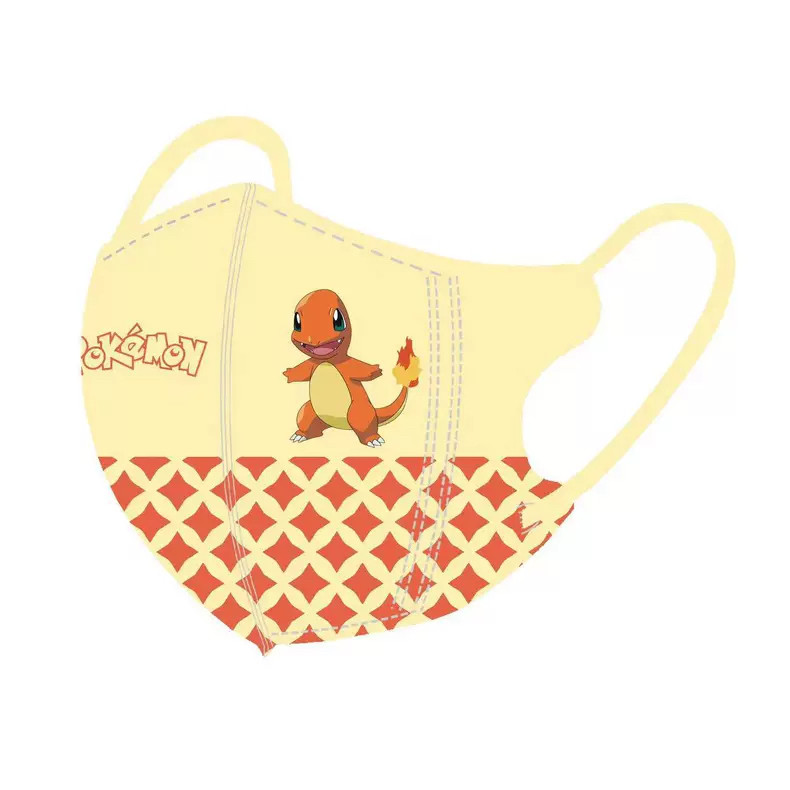 หน้ากากป้องกัน Pikachu Charmander Bulbasaur สำหรับเด็ก อายุ 3-12 ปี ออกแบบมาให้น่ารักและสวมใส่ง่าย มามอบความสนุกด้วยการสุ่มลาย 50 ชิ้น - รูปที่ 4