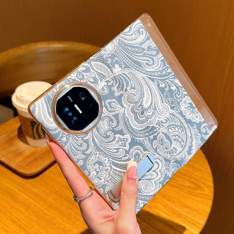 เข้ากันได้กับเคสโทรศัพท์ Honor Magic V5 ซองหนังพลิกแม่เหล็กขาตั้งแฟชั่น Magic V5