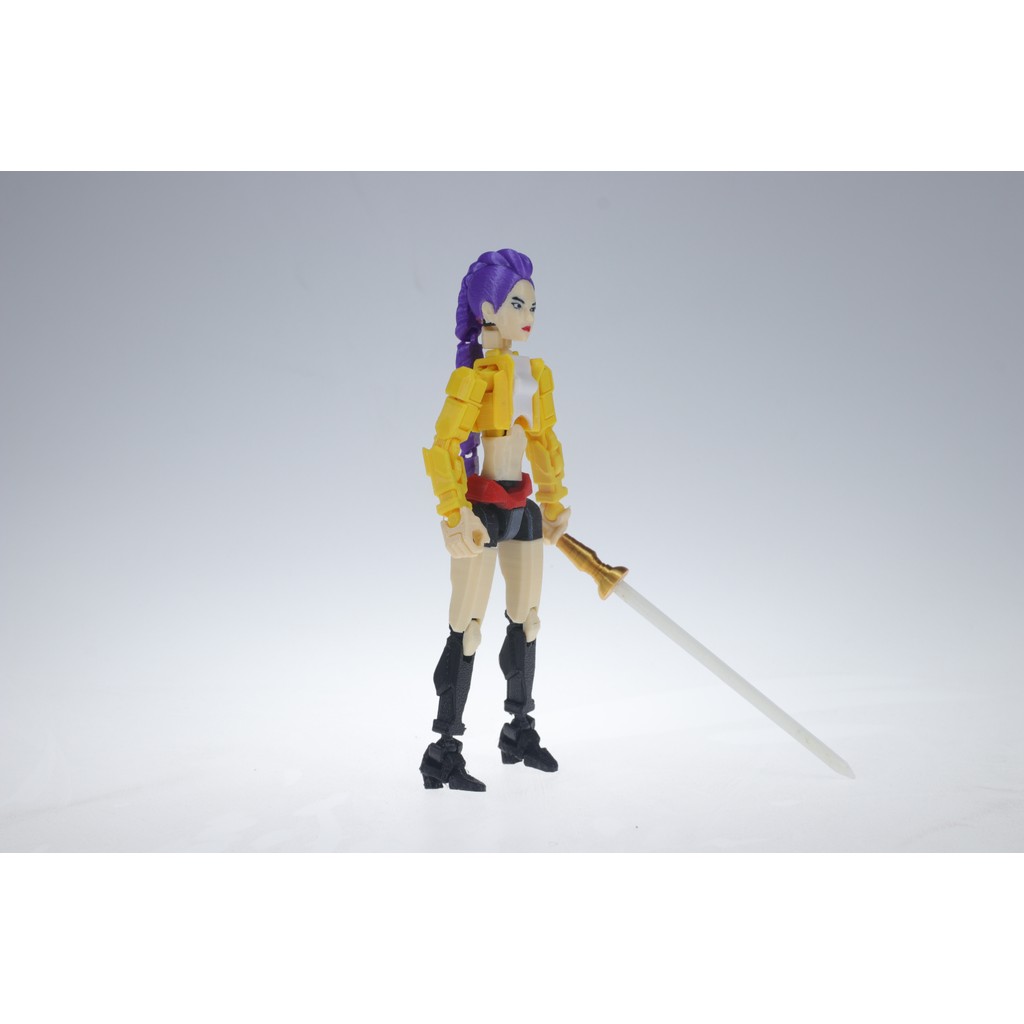 KPop Demon Hunters 3D พิมพ์รุ่น Derpy Tiger Rumi Action Figure ของเล่น