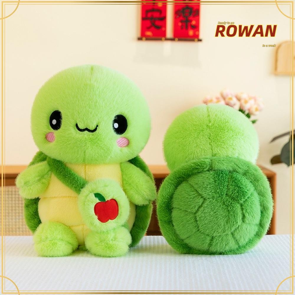 โรวัน ตุ๊กตาตุ๊กตา,กระเป๋าเป้สะพายหลังเต่านุ่มยัดตุ๊กตา,น่ารัก23เซนติเมตร/35เซนติเมตรตุ๊กตาสัตว์หมอนของขวัญวันเกิด
