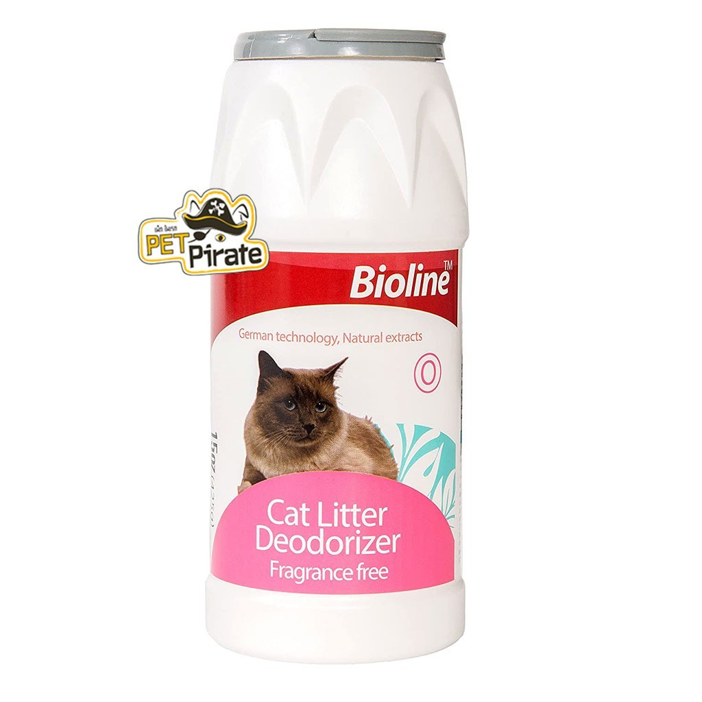 Bioline ไบโอไลน์ ผงโรยทรายแมว ผงยืดอายุทรายแมวได้ถึง 3 เท่า กำจัดกลิ่นเหม็นที่มาจากฉี่และอึของแมว 42