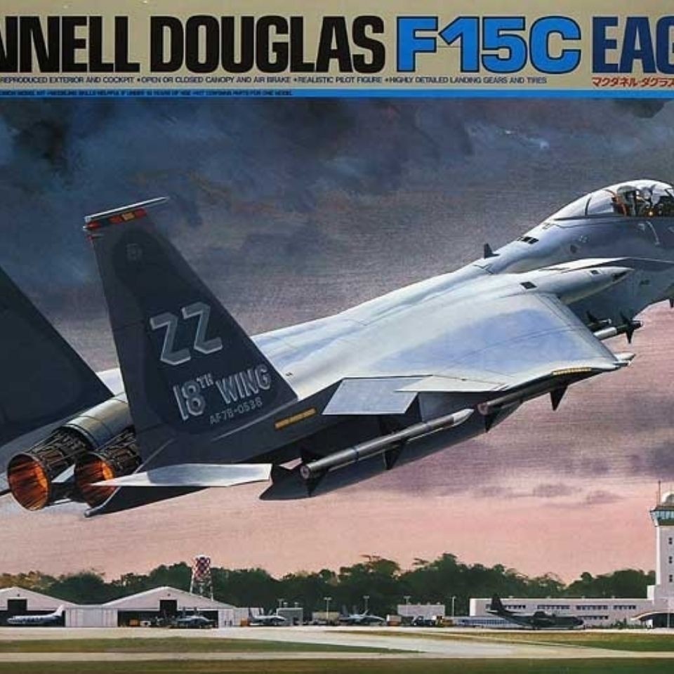 Tamiya Assembled Model 60304 1/32 American F-15C "Eagle" Fighter