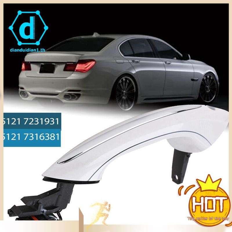 dianduidian1.th มือจับประตูภายนอกรถยนต์ 51217231932 สําหรับ 5 6 7 Series F07 F10 F11 F06 F12 F13 F01
