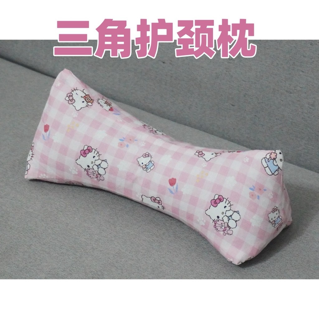 กระดูกสันหลังส่วนคอ Backbow หมอนเฉพาะทั้ง Buckwheat Triangle Sleep Protection กระดูกสันหลังส่วนคอ Tr