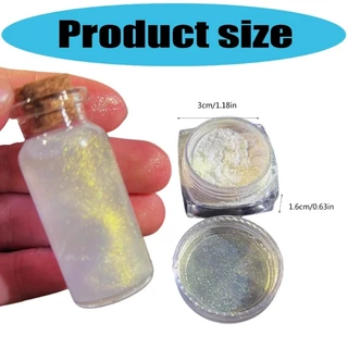 Flgo Artistics Craft Pigment Powder หลากสี Auroras สูตรพกพาสําหรับการสร้างเรซินเครื่องประดับ