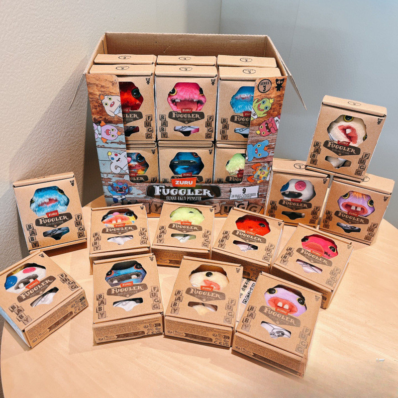 ของแท้ ZURU-Fugglers Cute Tooth Monster Series (รุ่นที่ 3) 15703BQ1 ตุ๊กตาตุ๊กตาชนิดบรรจุกล่อง