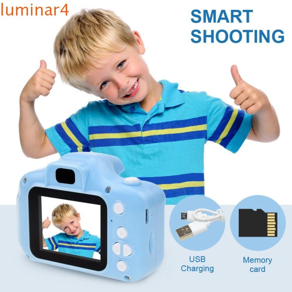LUMINAR Mini Children Camera, ถ่ายภาพเด็กเล็ก Mini Digital Camera, Portable X2 Kids Camera Selfie Ki