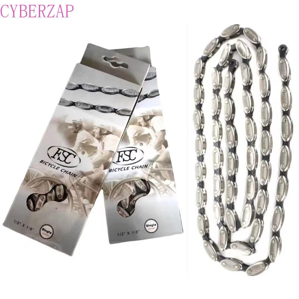 CYBERZAP โซ่จักรยานแบบ.Fixed Gear Quick-link Heavy Duty Gold/Silver สไตล์.Single Speed