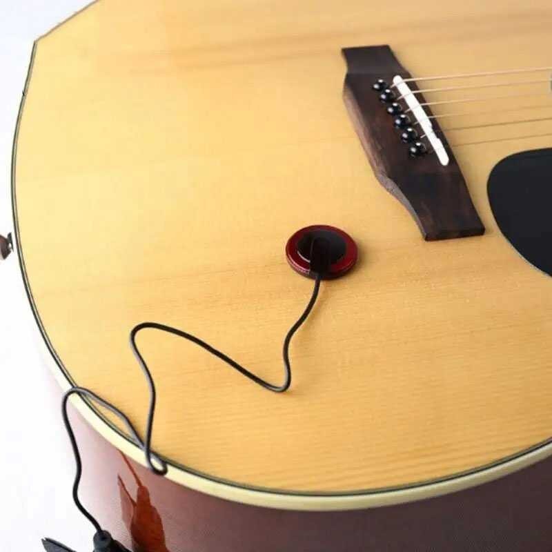 VERDOSTRA Piezo Professional Pickup ไมโครโฟนกีตาร์โปร่ง 6.35 มม. - P-007