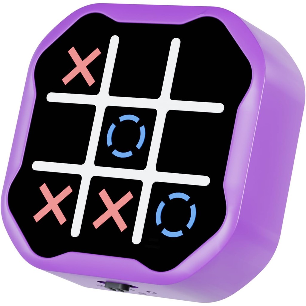 เกม Tic Tac Toe อิเล็กทรอนิกส์ 3 in 1, มือถือดิจิตอล Tic Tac Toe Bolt เกมโหมดเงียบ, ของขวัญของเล่น L