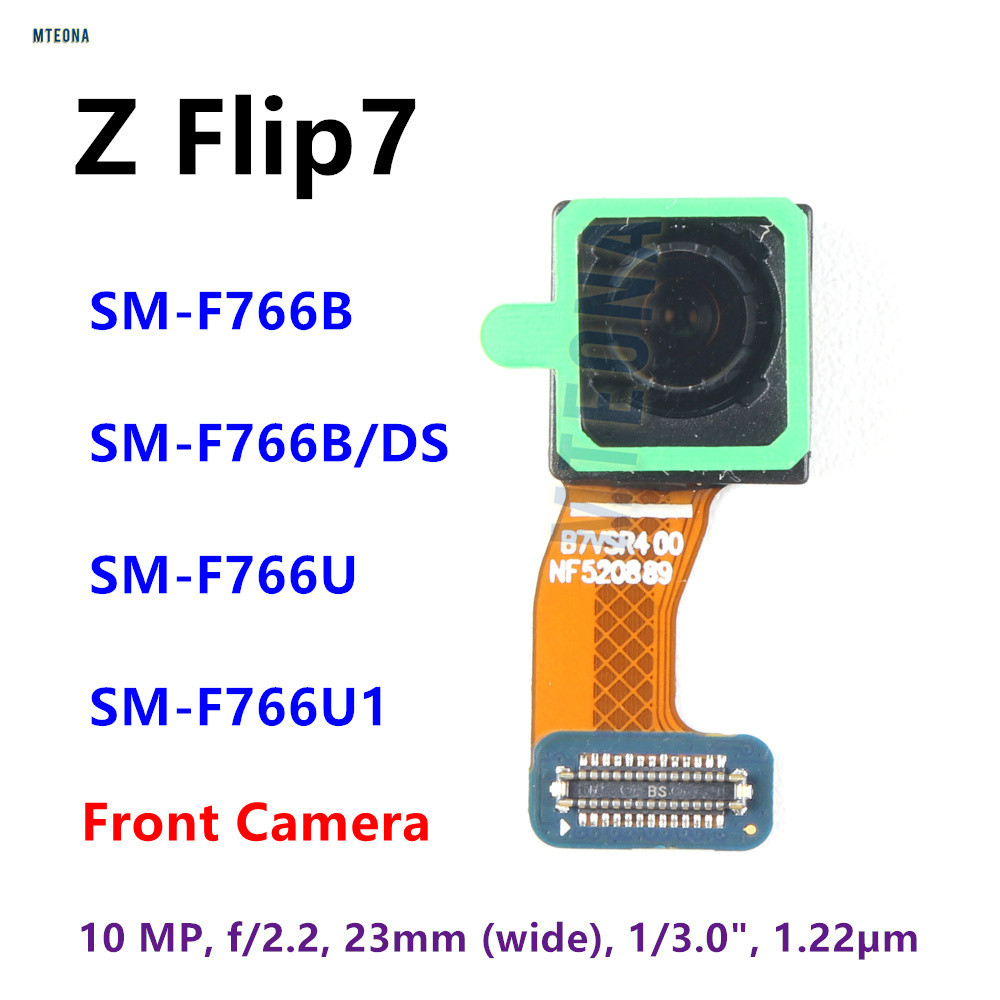 ด้านหน้าขนาดเล็ก Selfie กล้องสําหรับ Samsung Galaxy Z Flip7 SM-F766B F766B/DS F766U ด้านหน้ากล้องโมด