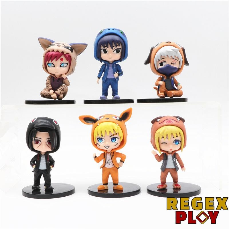 (พร้อมกล่อง) Blind Box/Blind Box of 6 รุ่น NARUtO CROSS B6 Extremely Sharp Random Blind Box รุ่นการ์