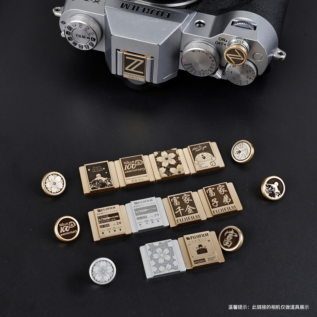 ปุ่มชัตเตอร์กล้องสําหรับ Nikon Zf Z30 Zfc Z50 Z62 สําหรับ Fujifilm Xt30 II XT50 X-E5 X-M5 X-ครึ่ง MINI EVO ร้อนรองเท้าอุปกรณ์เสริม