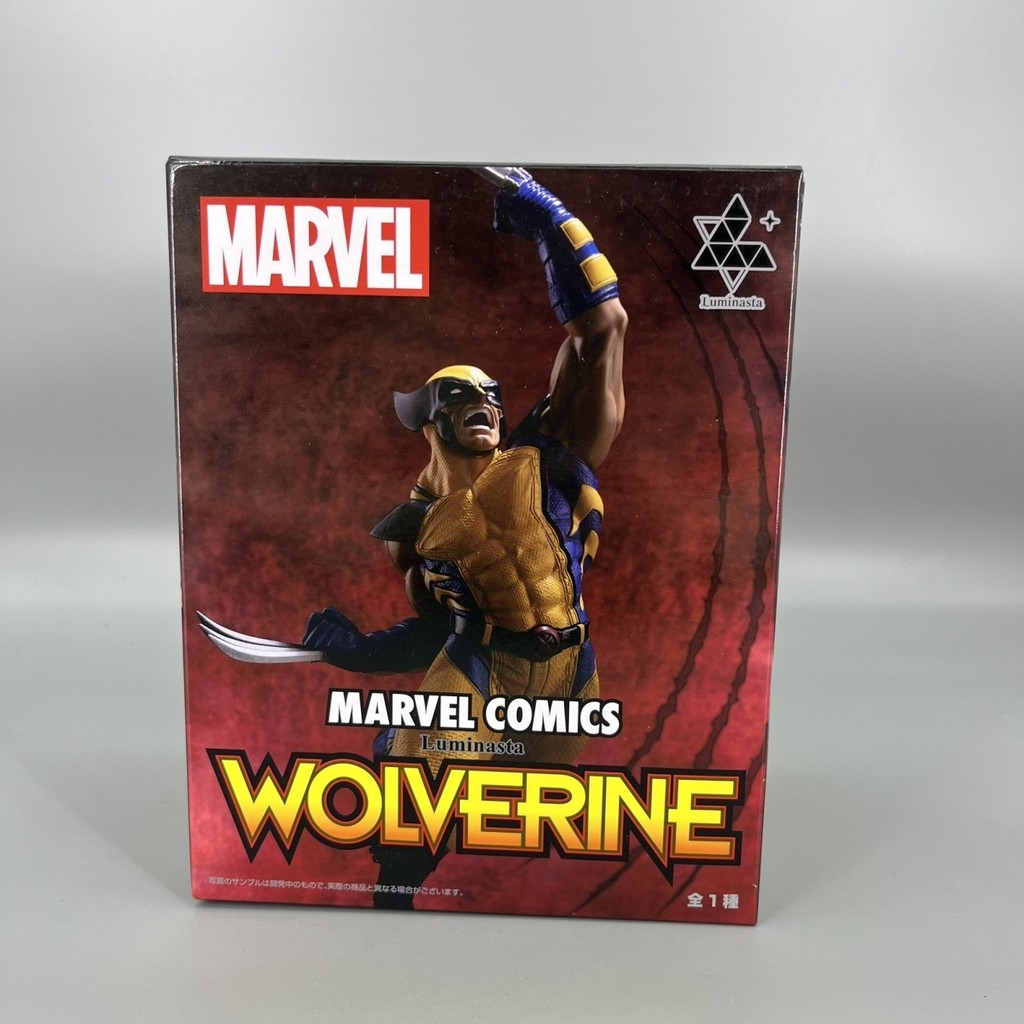 เวอร์ชั่นญี่ปุ่นของแท้ SEGA Marvel Luminasta Wolverine Ready Stock รูปโมเดล