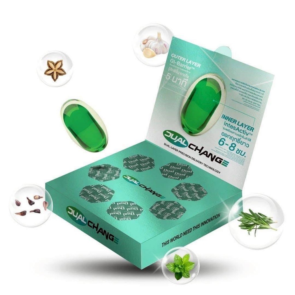 [โปร 1 กล่อง] Dr.JEL DUAL SOFTGEL ดร.เจล ดูอัล ซอฟเจล กรดไหลย้อน - รูปที่ 2