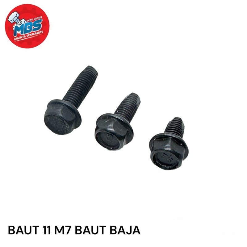 YG M7 หมวกเปล่า BOLT 11 m7x12 m7x15 m7x20 VESPA BOLT REPLACEMENT BOLT 10 HD