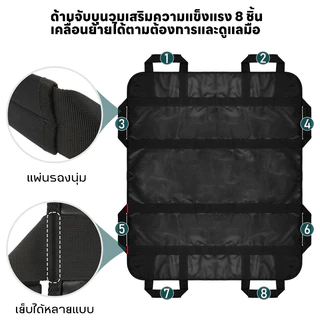 COD ผ้ายกตัวผู้ป่วยติดเตียง ผ้าพลิกตัวผู้ป่วยติดเตียง 100x120ซม 8 หูจับ ผ้าผู้ป่วยติดเตียง กันน้ำ