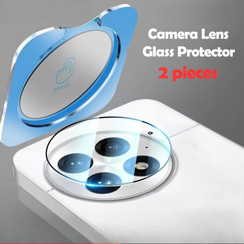 2pcs เลนส์กล้องกระจกนิรภัยสําหรับ Vivo X200 Ultra/Pro X200S X100S X100 Pro/Ultra S30 Pro vivo พับ 5 4 3 Pro เลนส์ Protector คลิกเดียวติดตั้ง