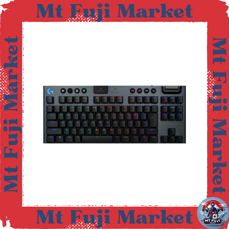 【Direct From Japan】Logicool G ゲーミングキーボード G915 X LIGHTSPEED TKL 薄型 ワイヤレス テンキーレス G915WLX-TKL-TCBK タクタイ