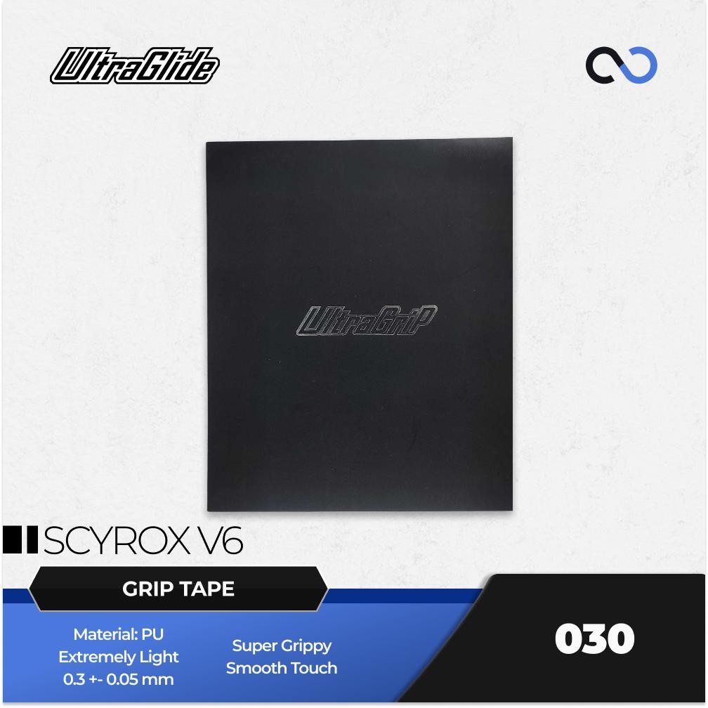 Meow Gaming Gear Ultraglide 030 SCYROX V6 เทปจับเมาส์สําหรับเล่นเกม 0.3 มม. กันลื่น / Polyutherane