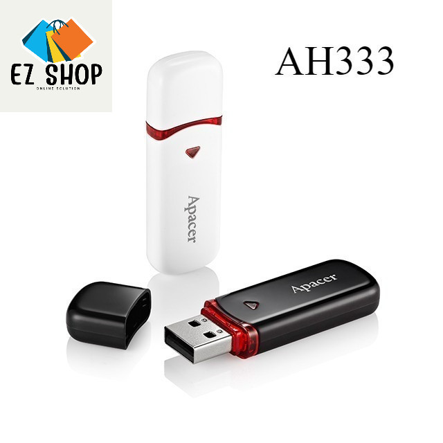 Apacer AH333 Flash Drive 16 GB , 32 GB , 64 GB ประกันศูนย์ไทย 5 ปี