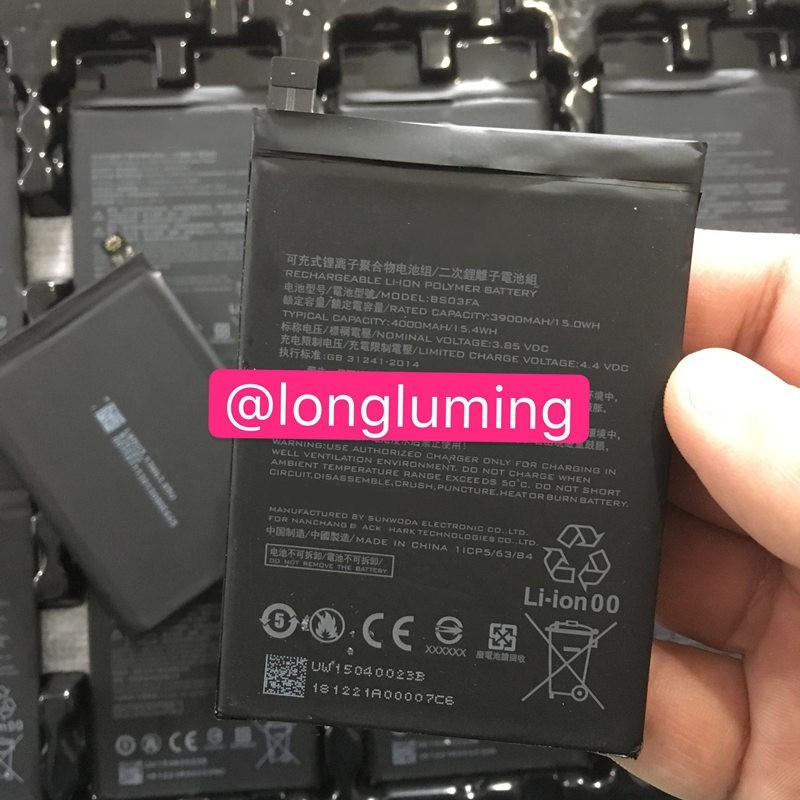 เหมาะสําหรับ Black Shark 1/2/3/3S 2Pro Helo DLT/SKW/SKR-A0 แบตเตอรี่ BS03FA BS06FA