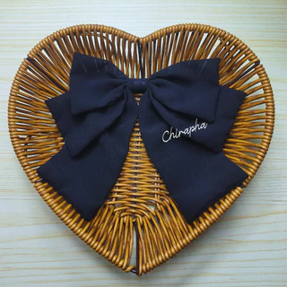 โบว์ติดผม โบว์แฟชั่น ขนาดผ้า 3 นิ้ว พร้อมส่ง