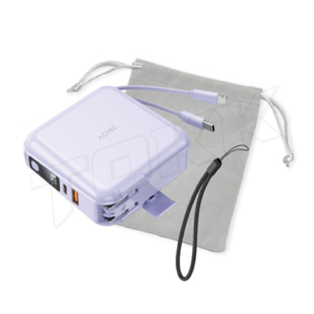 แบตสำรอง ACMIC รุ่น W15 Power bank 15000mAh แบตสำรอง พาวเวอร์แบงค์ ชาร์จเร็ว Fast Charge PD20W