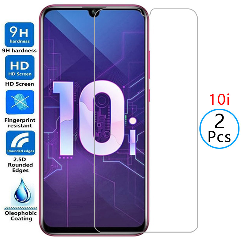 กระจกนิรภัยป้องกันสําหรับ honor 10i ป้องกันหน้าจอบน honor10i honer ono 10 i i10 6.21 ฟิล์มนิรภัย hon
